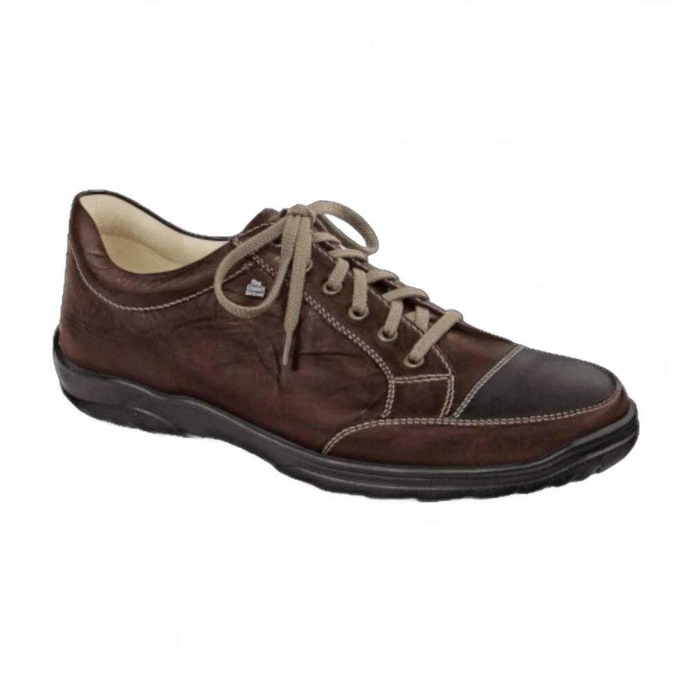 NEW FINN COMFORT men's alamo shoe in plavajo/palmer kastanie/cigar